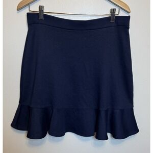 GAP Women's Flippy Skirt True indigo Blue Preppy Fun Short Medium
